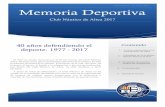 Club Náutico de Altea 2017 Memoria Deportiva...2 Club Náutico de Altea Memoria Deportiva 2017 1.- Eventos organizados en el Club Náutico de Altea. El 28 y 29 de enero se dieron