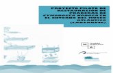 PROYECTO PILOTO DE RESTAURACIÓN DE PRADERAS DE … · Experiencia piloto de viabilidad de traslocación de ejemplares para la restauración de la pradera de la fanerógama marina
