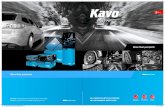 More than just parts...Nuestra gama cubre casi el 100% de todos los coches japoneses y coreanos. La gama de productos KAVO ofrece todo lo necesario. Entrega rápida KAVO se esfuerza