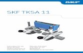 SKF TKSA 11 · 2020-06-19 · 3. Using the App 3.1 Compatible display devices SKF TKSA DISPLAY2, Samsung Galaxy Tab Active 2 and iPad Mini recommended iPad, iPod Touch, iPhone SE,