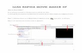 Tutorial Movie Maker rapida movie-maker XP.pdf · chat3 chat correo2 Consejos para lacreaci6n 6l depeliculas 3.Finalizarpelicula G II•~ 1- ...