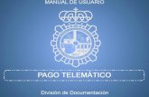 Introducción - Ministerio del Interior...Introducción En este manual se describe la forma de uso del pago telemático de DNI y pasaporte. Dirección General de la Policía Subdirección