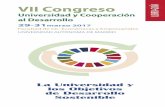 VII Congreso - FUAMcongresos.fuam.es/imagenes/descargas_archivos/Libro Guia FINAL_111.pdfde la Agenda 2030 y los Objetivos de Desarrollo Sostenible (ODS). La Agenda 2030 fue aprobada