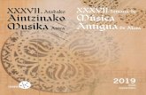 XXXVII. de Aintzinako Música Musika Antigua Álava MUSICA ANTIGUA... · En Enero de 2016 debutó el rol de Mélisande de la ópera “Pelléas et Mélisande” de Debussy con la