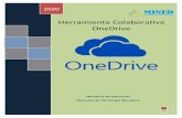 Herramienta Colaborativa OneDrive · 2020-03-23 · archivos en línea gratuito al que puedes acceder desde cualquier lugar. Allí podrás guardar con facilidad documentos de Office