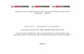 Organismo Supervisor de las Contrataciones del …...Convocatoria N 001-2020-OSCE/VTCE “Concurso Público de evaluación y selección de vocales del Tribunal de Contrataciones del