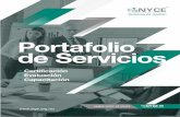 Portafolio de servicios Digital - sige.org.mx...Nuestro Portafolio de Servicios CAPACITACIÓN ISO 9001 ISO 14001 ISO 45001 ISO 19011 ISO 22301 ISO 21001 ISO/IEC 20000-1 ISO/IEC 29110