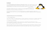 Linux - educale.comeducale.com/fray/inf/linux.pdf · 2020-03-16 · Linux Las características del sistema operativo Linux han logrado que el 78% de los principales 500 servidores