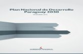 Plan Nacional de Desarrollo Paraguay 2030...1. Reducción de pobreza y desarrollo social 28 Diagnóstico 29 Pobreza29 Gestión educativa 31 Servicios de salud 31 Vivienda33 Agua y