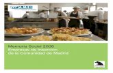 Memoria Social 2008 Empresas de Inserción de la Comunidad ... · convocatoria de los años 2007 y 2008 y las propuestas de ... Estudio de experiencias de trabajo en red que abordan