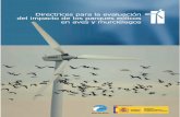 Directrices para la evaluaci—n en aves y murciŽlagos...Directrices para la evaluación del impacto de los parques eólicos en aves y murciélagos (versión 1.0). SEO/BirdLife, Madrid.