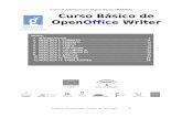 Curso de Alfabetizaci n Digital B sica (WRITER) Curso Básico de OpenOffice Writer · 2014-10-07 · Curso de Alfabetización Digital Básica (WRITER) Práctica 1: FORMATO. Abrimos