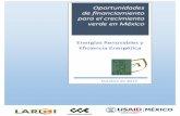 Oportunidades de financiamiento para el …cce.org.mx/sites/default/files/CESPEDES2013/new/taller/...Taller Oportunidades de Financiamiento para el Crecimiento Verde en México Grupo: