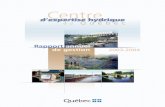 Rapport annuel de gestion 2003-2004 - Quebec · J’ai le plaisir de vous présenter le Rapport annuel de gestion 2003-2004 du Centre d’expertise hydrique du Québec. Les renseignements