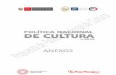 ANEXOS · 2019-05-28 · sostenidas con expertos de la temática cultural en general y vinculados a las temáticas de patrimonio material e inmaterial, industrias culturales e interculturalidad.