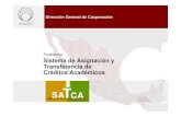 SATCA para consejos regionales - Páginas · 2013-06-10 · Propuesta: Sistema de Asignación y Transferencia de Créditos Académicos ANUIES Presentación a los Consejos Regionales
