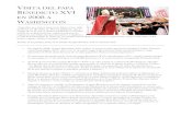 VISITA DEL PAPA BENEDICTO XVI EN 2008 A WASHINGTONadw.org/wp-content/uploads/2015/06/15Pope-FactSheet... · 2018-07-02 · VISITA DEL PAPA BENEDICTO XVI EN 2008 A WASHINGTON “¡Aquellos
