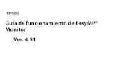 Guía de funcionamiento de EasyMP® Monitor Ver. 4 · 2015-12-04 · Instalación de EasyMP Monitor 8 •Si su sistema operativo es Windows 2000 o Windows XP Reescriba el archivo
