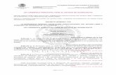 Reforma Ley Orgánica · 2020-06-03 · Ley Orgánica Municipal para el Estado de Guanajuato H. CONGRESO DEL ESTADO DE GUANAJUATO Expidió: LXI Legislatura Secretaría General Publicada: