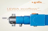 LEWA ecofl ow...12 19 20 24 26 28 30 LEWA ecoflow — Introducción La bomba de dosificación hecha a la medida. LEWA ecoflow es un sistema modular extensivo para bombas de dosificación