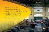 Visitas y programa de actividades educativas 2018-2019csfundaciongnftest.cloudapp.net/museo-bolarque/wp... · en la confluencia de los ríos Tajo y Guadiela, en la comarca de Alcarria,