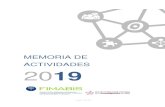 MEMORIA DE ACTIVIDADES 2019 - fimabis.org · Innovación 2 100% 0% Empleo 1 100% 0% Cobertura 1 100% 0% Sostenibilidad 2 100% 0% Captación de financiación internacional 4 75% 25%