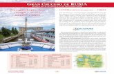 GRAN CRUCERO DE RUSIA - Politours · 2019-11-14 · LATINOAMÉRICA 2020 38 Cruceros Fluviales Les invitamos a conocer Rusia navegando en uno de los mayores Cruceros fluviales de Europa.