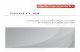 Pantum P2200/P2500 Series Pantum P26 · 2016-01-14 · de recogida para el reciclaje de residuos de equipos electrónicos y eléctricos. Ref.: ... Configuración de red cableada (para