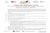 COPA DE ESPAÑA 2016 - cvblanes.cat · 1.3 Las Reglas de las Clases participantes 1.4 Los Reglamentos de ´Competicionesµ y de ´Selección y Clasificación de la RFEV en vigor 1.5