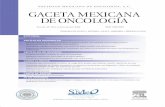 GAMO OFC 15(4) · Supresión tumoral por microARN en el cáncer gástrico Los efectos carcinogénicos del acetaldehído. Una visión actual ... Experience of the Regional Institute