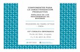 COMPONENTES PARA LA CARACTERIZACION PRODUCTIVA · 2016-04-05 · LA CARACTERIZACION PRODUCTIVA ANALISIS DE LOS MOVIMIENTOS DE BOVINOS PROGRAMA DE FIEBRE AFTOSA –DNSA-43º COSALFA-SEMINARIO