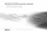 Guia de informações do sistema Guía de información del sistema · NOTA: indica informações importantes que o ajudarão a utilizar melhor o seu computador. AVISO: indica riscos
