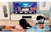 Tarifas - Amazon S3...eficaz de la Televisión 412 118 67 100 Recuerdo medio TTV Fuente CIMEC: Engagement con Contenidos Audiovisuales, Ola Sep’19+Nov´19 +Ene. ‘20 Vigencia: 1