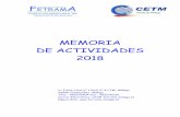 Fetrama Málaga - MEMORIA DE ACTIVIDADES 2018fetrama-malaga.com/wp-content/uploads/2019/06/MEMORIA... · 2019-06-14 · F ETRAM A FEDERACIÓN EMPRESARIAL DEL TRANSPORTE DE MÁLAGA
