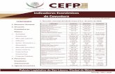 Indicadores Económicos - CEFP · 2018-06-06 · Indicadores Económicos de Coyuntura 6 de junio de 2018 Resumen semanal Palacio Legislativo de San Lázaro, Ciudad de México. iescefp