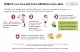 El Gobierno de México apoya a las familias mexicanas para que … · 2020-04-24 · El Gobierno de México apoya a las familias mexicanas para que puedan mantener sus negocios con