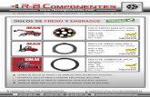 DISCOS DE FRENO Y EMBRAGUE SS · 2020-05-29 · oferta de discos de freno y de embrage para diferentes maquinas. offerta di disco di freno e frizione per diverse macchine. offre de