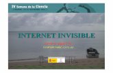 INTERNET INVISIBLEinternetlab.cchs.csic.es/cursos/INTERNET_INVISIBLE_madrid2004.pdf · WEB INVISIBLE Bases de datos textuales (incl. full-text) Estadísticas y bases de datos numéricas