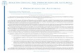 Boletín Oficial del Principado de AsturiasRadiotelevisión del Principado de Asturias, S.A.U. albancia, s.L. srP Participaciones, s.L. g) Los Presupuestos de los Consorcios que, sin