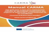 Manual CARMAcarma-project.eu/wp-content/uploads/2018/12/carma... · utilizadas en las aulas y para cualquier temática en los procesos de aprendizaje. La variedad de técnicas de