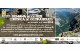 Parque Geológico de los Pirineos Sobratbe GEOP SI:MANA DE … · 2015-08-01 · Parque Geológico de los Pirineos Sobratbe GEOP SI:MANA DE REI) 30 MAYO 9 20614 El Geoparque de Sobrarbe