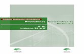 Previsiones Económicas de Andalucía nº 87, invierno 2016/17 · Previsiones Económicas de Andalucía, nº 87. Invierno 2016/17 -3-Índice ... Previsiones Económicas de Andalucía,