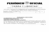 “TIERRA Y LIBERTAD” - Comisión Estatal de Mejora ... · elaborado en los Talleres de Impresión de la Coordinación del Sistema Penitenciario de la Comisión Estatal de Seguridad.