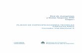 ESPECIFICACIONES TECNICAS PARTICULARES - Argentina · 2019-03-22 · A 3 A-RS-06 Construcción de banquinas pavimentadas y carriles de sobrepaso Acceso a Aparicio (D) - Empalme RP