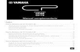 Nuevas funciones de CP Versión 1.30...CP88/73 Manual complementario 2 Nuevas funciones de CP Versión 1.30 Yamaha ha actualizado el firmware de CP y ha añadido las siguientes funciones