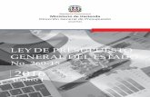 DE PRESUPUESTO GENERAL DEL ESTADO · la presente Ley de Presupuesto General del Estado 2016 No. 260-15. El Ministerio de Hacienda, en cumplimiento del mandato de mejorar la calidad