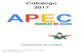 Catalogo 2017 APEC.pdf2017 Catalogo Compromiso de Calidad Mar de las Antillas #209, Col. Central, Monterrey, NL 64190 México Tel. (81) 8370-0801 (81) 8115-2361 (81) 8115-2369 Fax