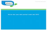 Guía de uso del portal web del ICC - Clavijerocursos.clavijero.edu.mx/cursos/tie2013/modulo2/document... · 2019-01-21 · • Redes sociales. Participa en las redes sociales escribiendo