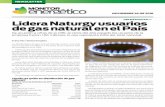 VER MÁS NOTAS >> Lidera Naturgy usuarios de gas natural en el …avaltec.com.mx/wp-content/uploads/ME-Lunes-26-Nov-2018... · 2018-11-26 · De acuerdo a cifras de la CRE, al cierre