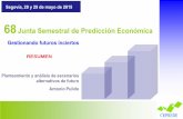 68 Junta Semestral de Predicción Económicad2arzumarx9cwl.cloudfront.net/wp-content/uploads/Pulido2... · 2018-04-21 · Segovia, 28 y 29 de mayo de 2015 Planteamiento y análisis